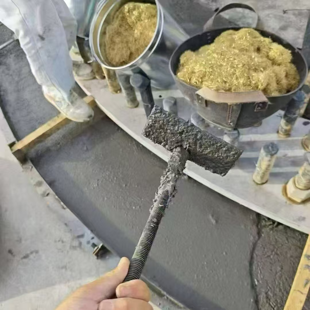 青秀C120钢纤维高强无收灌浆料 轧机压缩机汽轮机发电机锻压设备底座灌浆材料